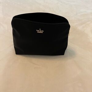 Kate Spade Black Nylon Make Up Bag